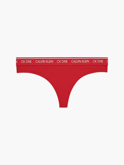 Calvin Klein Underwear HU448659 | Calvin Klein CK One Női Tanga Piros